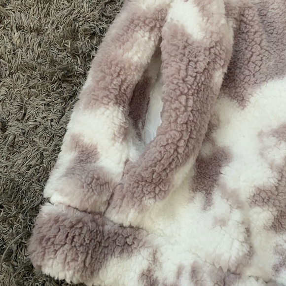 Betsey Johnson Tye Dye Fleece Zip Up - Picture 7 of 13